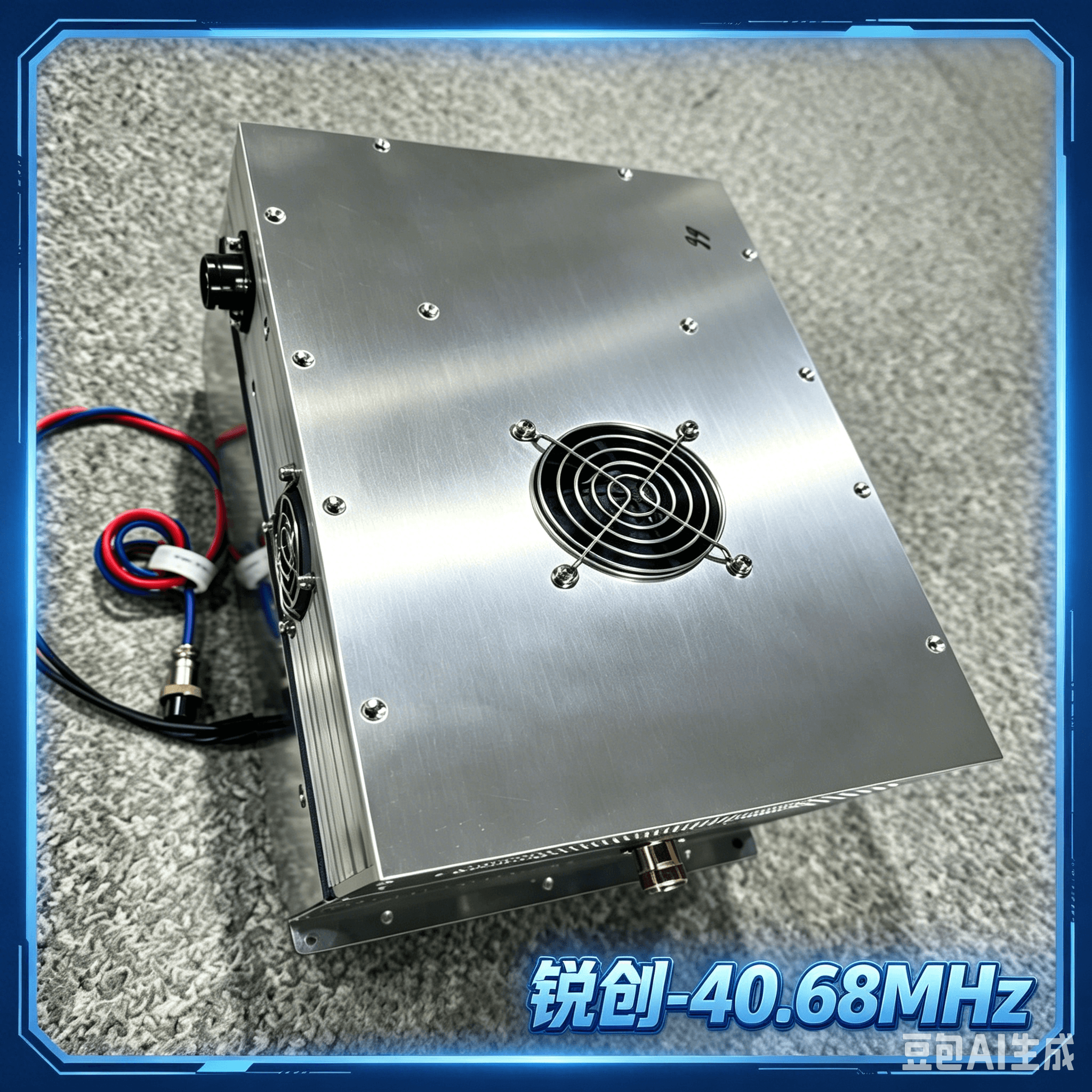40.68MHz1000W固态射频电源
